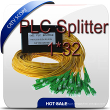 1 * N PLC Splitter / acoplador óptico 1260 ~ 1620nm